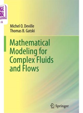 海外直订Mathematical Modeling for Complex Fluids and Flows 复杂流体和流动的数学建模