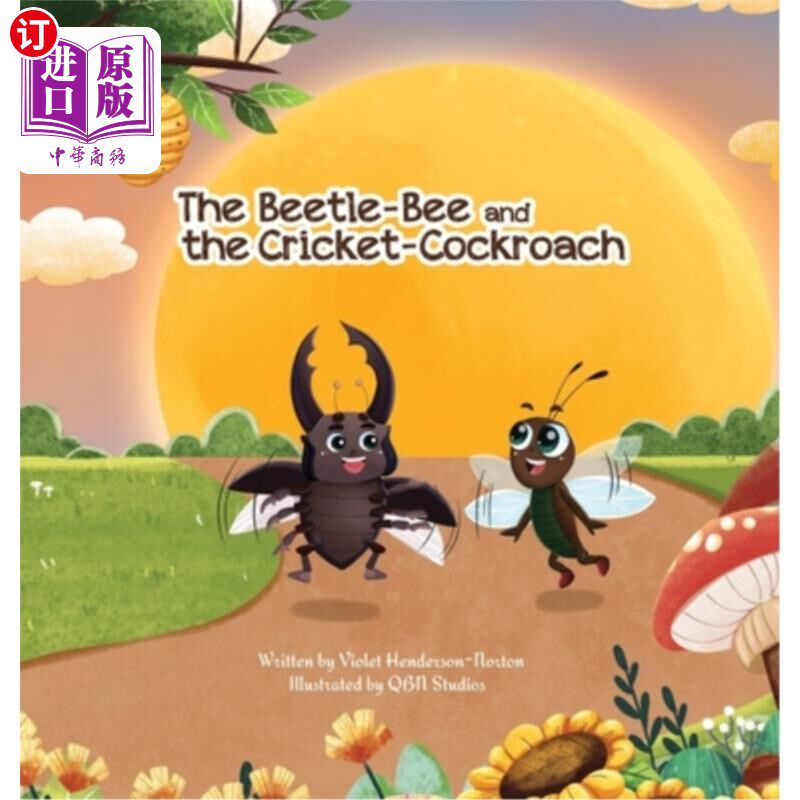 海外直订The Beetle-Bee and the Cricket-Cockroach 甲虫蜂和蟋蟀蟑螂