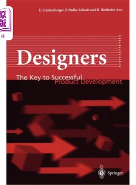 海外直订Designers: The Key to Successful Product Development 设计师:产品开发成功的关键