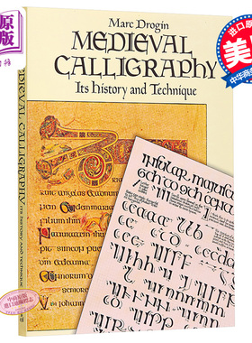 Medieval Calligraphy: Its History and Technique 进口艺术 中世纪书法:它的历史和技术 书法字体练字 【中商原版】