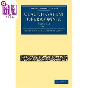 海外直订医药图书Claudii Galeni Opera Omnia 克劳迪加莱尼歌剧院