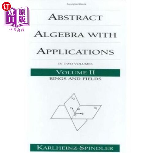 海外直订Abstract Algebra with Applications 抽象代数及其应用