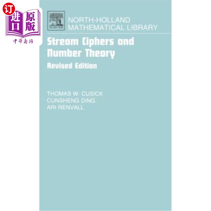 海外直订Stream Ciphers and Number Theory 流密码与数论