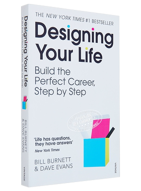 斯坦福大学人生设计课 如何设计充实且快乐的人生 Designing Your Life 英文原版 Bill Burnett 比尔 博内特【中商原版】
