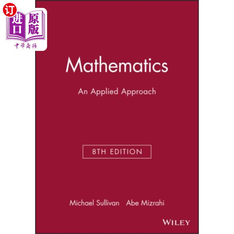 海外直订Mathematics - An Applied Approach 8e Technology ... 数学-应用方法8e技术资源手册