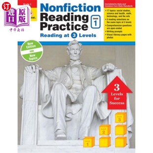 海外直订Nonfiction Reading Practice, Grade 1 Teacher Resource 非小说阅读实践,一年级