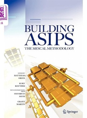 海外直订Building Asips: The Mescal Methodology 建筑asps:梅斯卡尔方法论