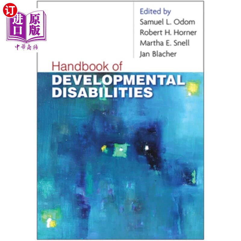 海外直订医药图书Handbook of Developmental Disabilities 发展性残疾手册