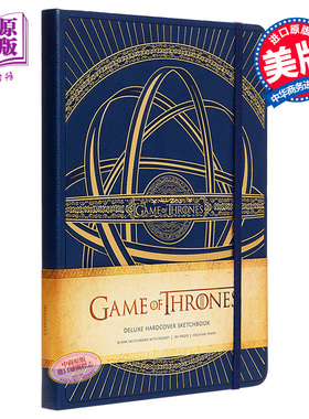 现货 【中商原版】权力的游戏：豪华精装速写本 英文原版 Game of Thrones/Insight