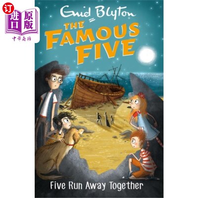 海外直订Famous Five: Five Run Away Together 著名的五个人:五个人一起逃跑