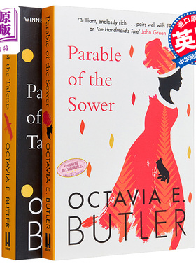 预售 奥克塔维亚巴特勒作品集 两本套装 英文原版 Octavia E Butler 播种者的寓言 天才者的寓言【中商原版】