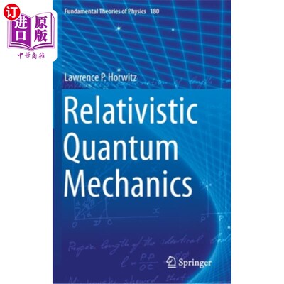海外直订Relativistic Quantum Mechanics 相对论量子力学