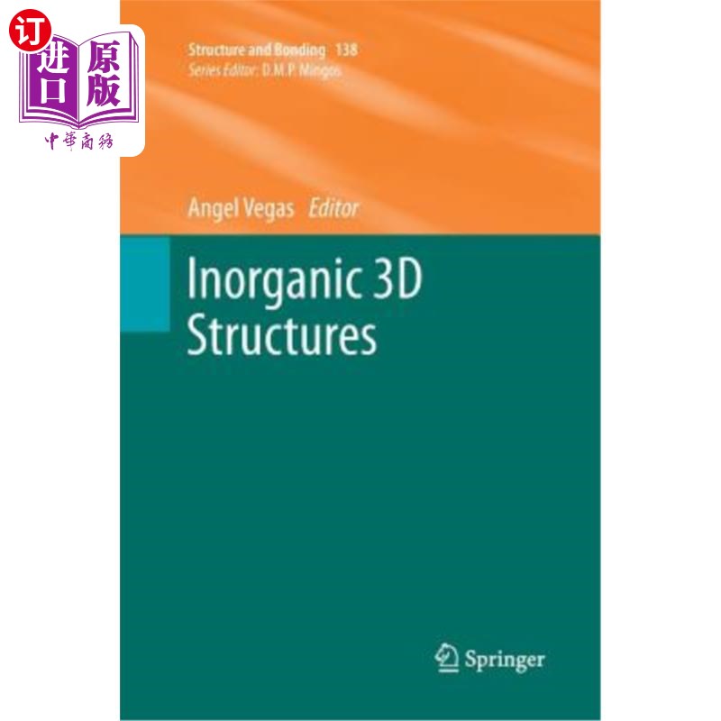 海外直订Inorganic 3D Structures 无机三维结构