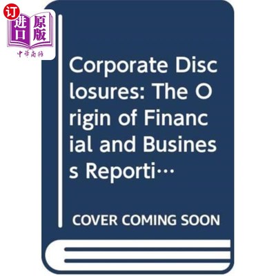 海外直订Corporate Disclosures 公司披露1553年至2007年的广告