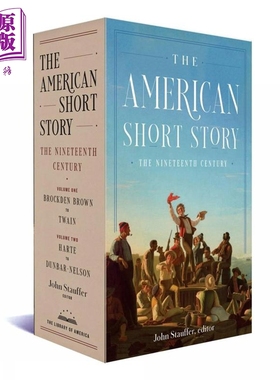 预售 美国短篇小说 十九世纪选集 美国文库典藏套装 英文原版 The American Short Story John Stauffer【中商原版】