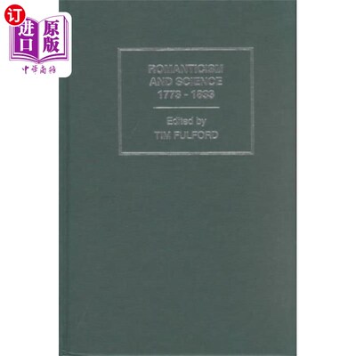 海外直订Romanticism and Science 浪漫主义与科学