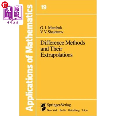 海外直订Difference Methods and Their Extrapolations 差分方法及其外推
