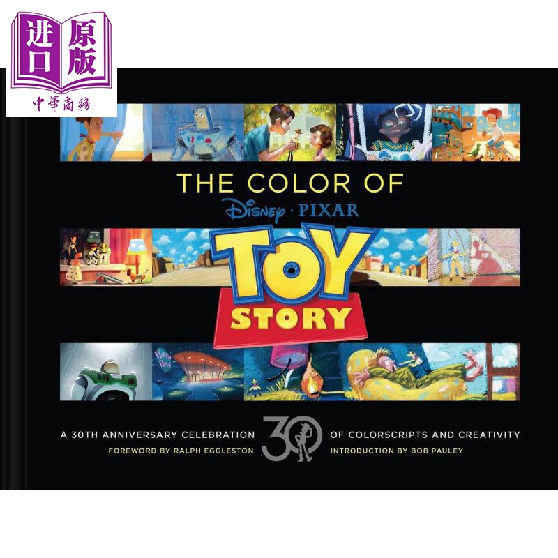 玩具总动员30周年庆典设定集 Disney Pixar the Color of Toy Story 英文原版 Pixar Animation Studios【中商原版】