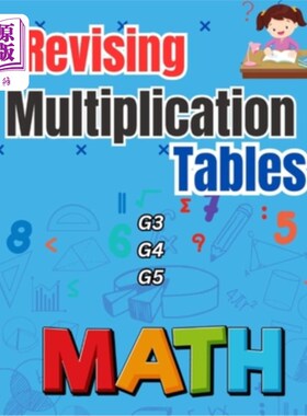 海外直订Revising Multiplication Tables G3 G4 G5: Learn Mental Arithmetic Skills 复习乘法表G3 G4 G5：学习心算技巧