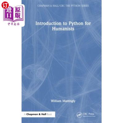 海外直订Introduction to Python for Humanists 人文主义者Python入门