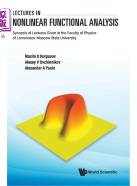 海外直订Lectures in Nonlinear Functional Analysis: Synopsis of Lectures Given at the Fac 非线性泛函分析讲座:罗蒙诺