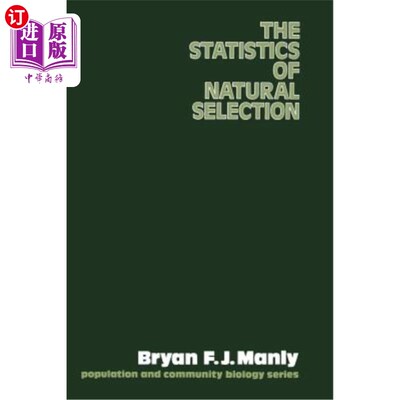 海外直订The Statistics of Natural Selection on Animal Populations 动物种群的自然选择统计