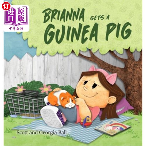 海外直订Brianna Gets a Guinea Pig 布丽安娜养了一只豚鼠