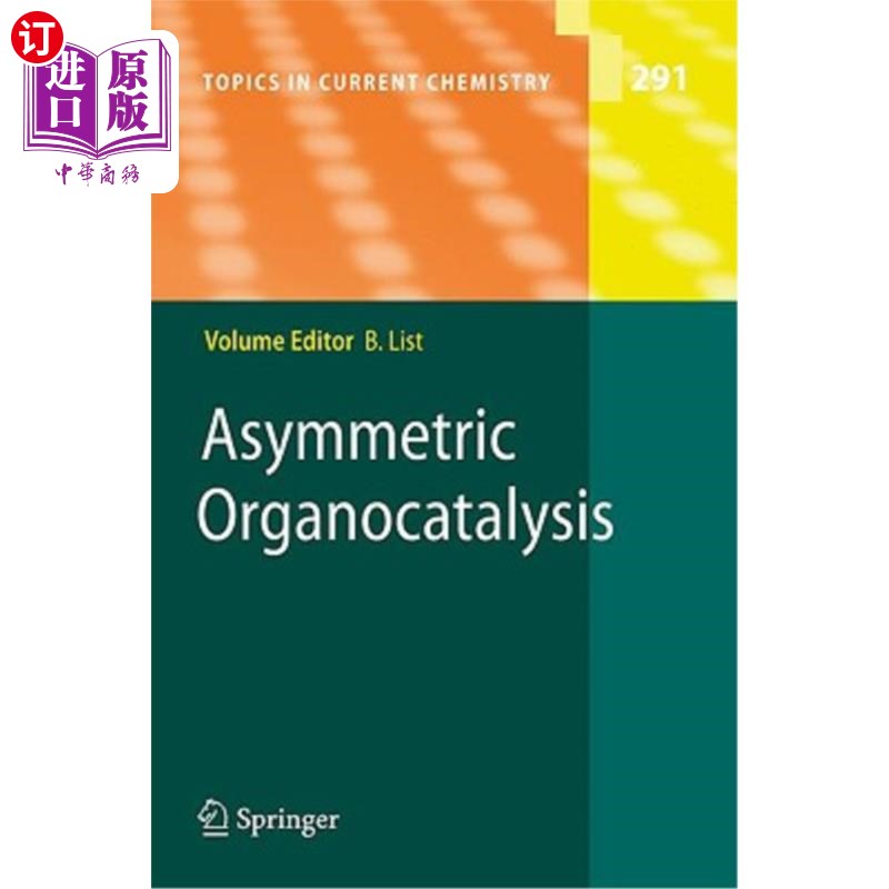 海外直订Asymmetric Organocatalysis 不对称有机合成