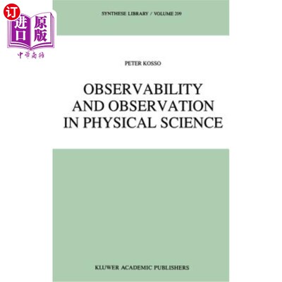 海外直订Observability and Observation in Physical Science 物理科学中的可观察性与观察