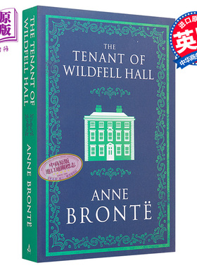 【中商原版】安妮·勃朗特：荒野庄园的房客 英文原版 Alma Classics: The Tenant of Wildfell Hall 欧洲经典文学 中学生课?