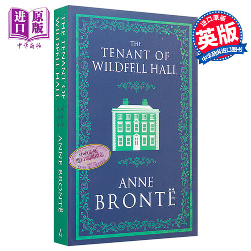 【中商原版】安妮·勃朗特：荒野庄园的房客 英文原版 Alma Classics: The Tenant of Wildfell Hall 欧洲经典文学 中学生课?