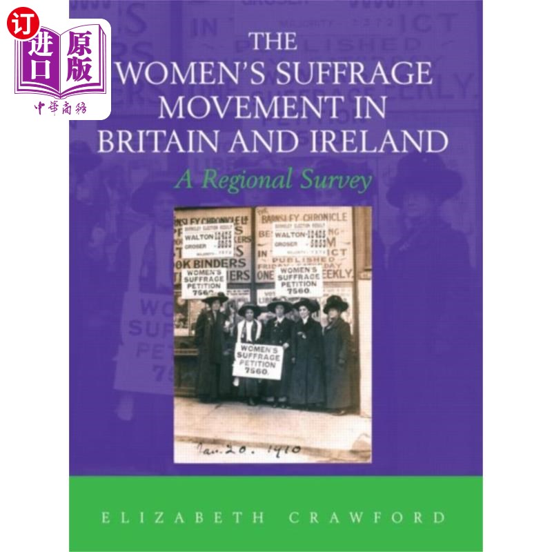 海外直订Women's Suffrage Movement in Britain and Ireland英国和爱尔兰的妇女选举权运动