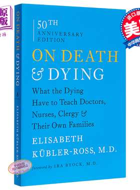 预售 【中商原版】论死亡和濒临死亡 英文原版 On Death and Dying Elisabeth Kübler-Ross Scribner Book
