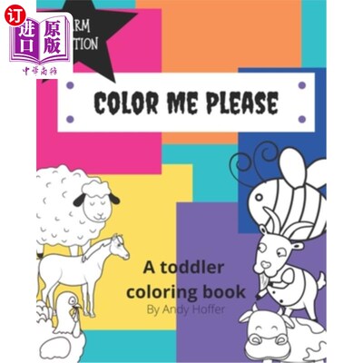 海外直订Color Me Too Please 请给我也涂颜色