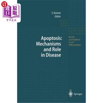 海外直订Apoptosis: Mechanisms and Role in Disease 细胞凋亡：疾病的机制和作用