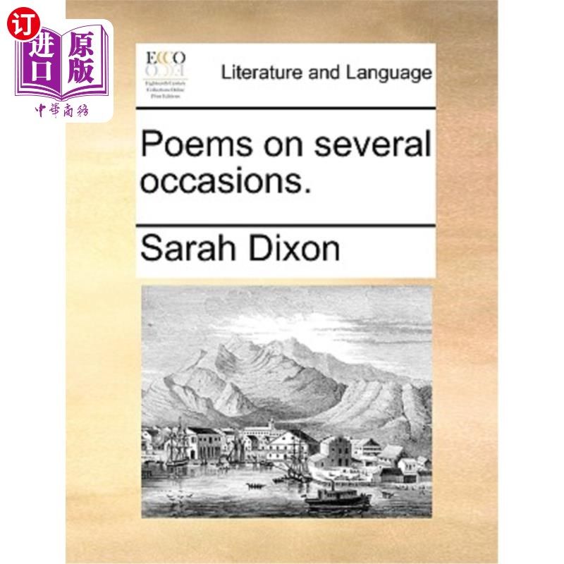 海外直订Poems on Several Occasions. 《几首诗》