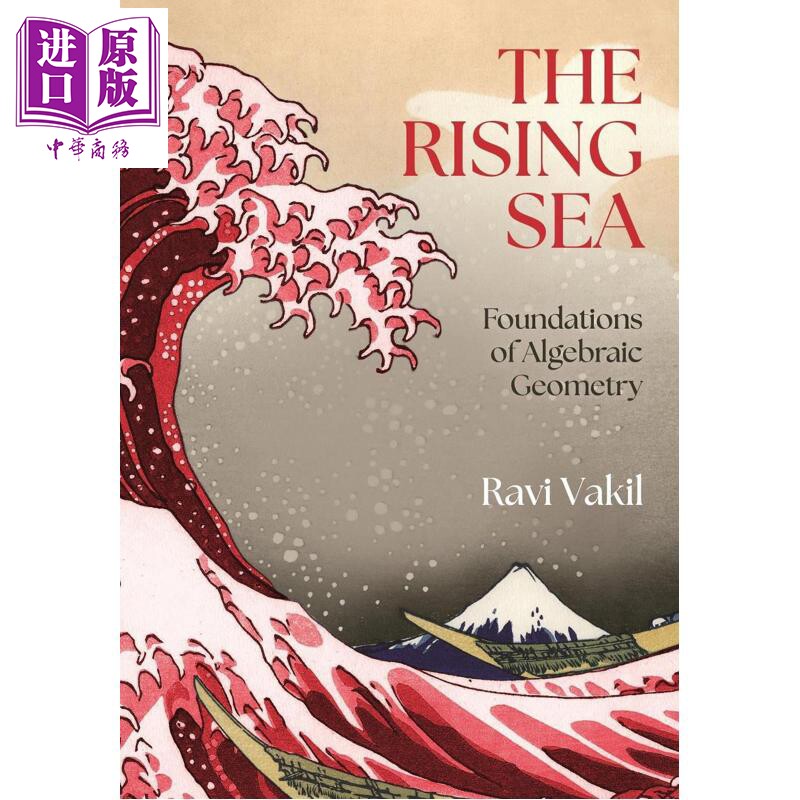 预售 海平面上升 代数几何基础 The Rising Sea Foundations of Algebraic Geometry 英文原版 Ravi Vakil 数学教授【中商原版】