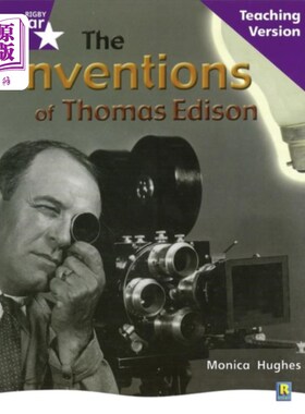 海外直订Rig Star Non-fiction Gui Reading Purple Level: T... 钻机明星非小说Gui阅读紫色水平：托马斯爱迪生的发明