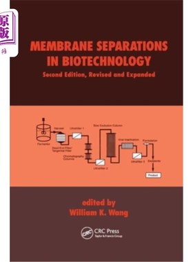海外直订Membrane Separations in Biotechnology 生物技术中的膜分离