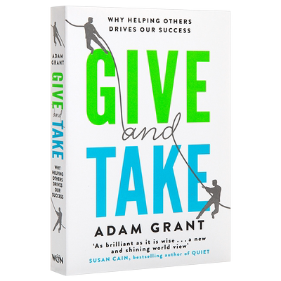 【中商原版】英文原版 Give and Take 给予：沃顿商学院启发人心的一堂课
