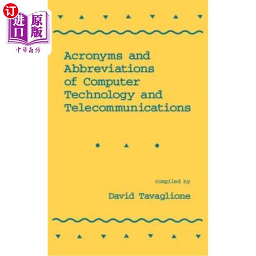 海外直订Acronyms and Abbreviations of Computer Technology and Telecommunications 计算机技术和电信的缩写和缩写