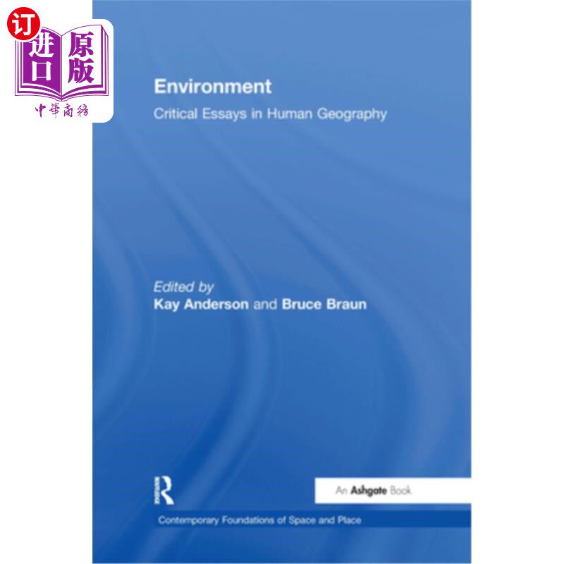 海外直订Environment: Critical Essays in Human Geography 环境:人文地理学评论文章
