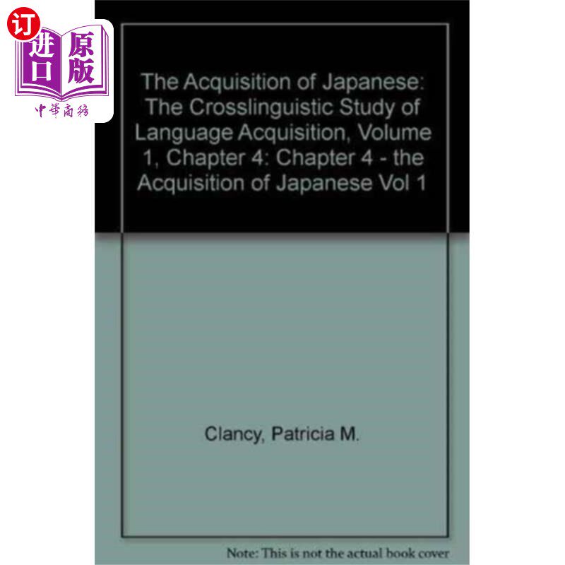 海外直订Acquisition of Japanese 日语学习