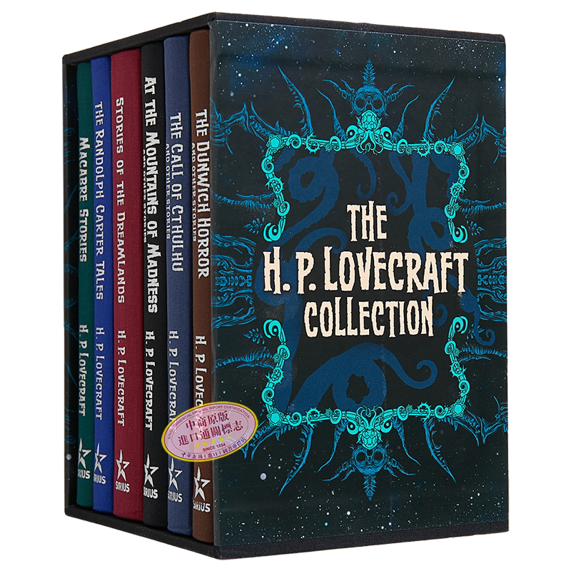 洛夫克拉夫特收藏豪华精装6本套装 英文原版 H P LovecraftThe H P Lovecraft Collection【中商原版】