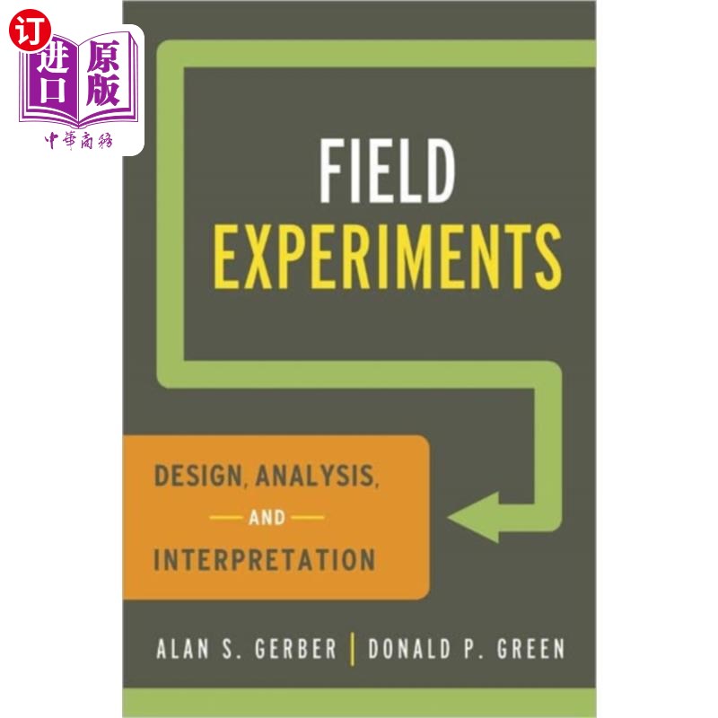 海外直订Field Experiments 田间试验