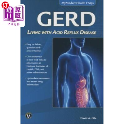 海外直订医药图书Gerd: Living with Acid Reflux Disease Gerd：生活与胃酸反流病