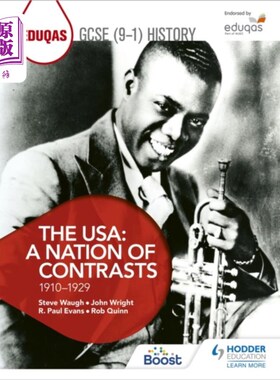 海外直订Eduqas GCSE (9-1) History The USA: A Nation of C... (9-1)历史美国:一个对比的国家1910-1929