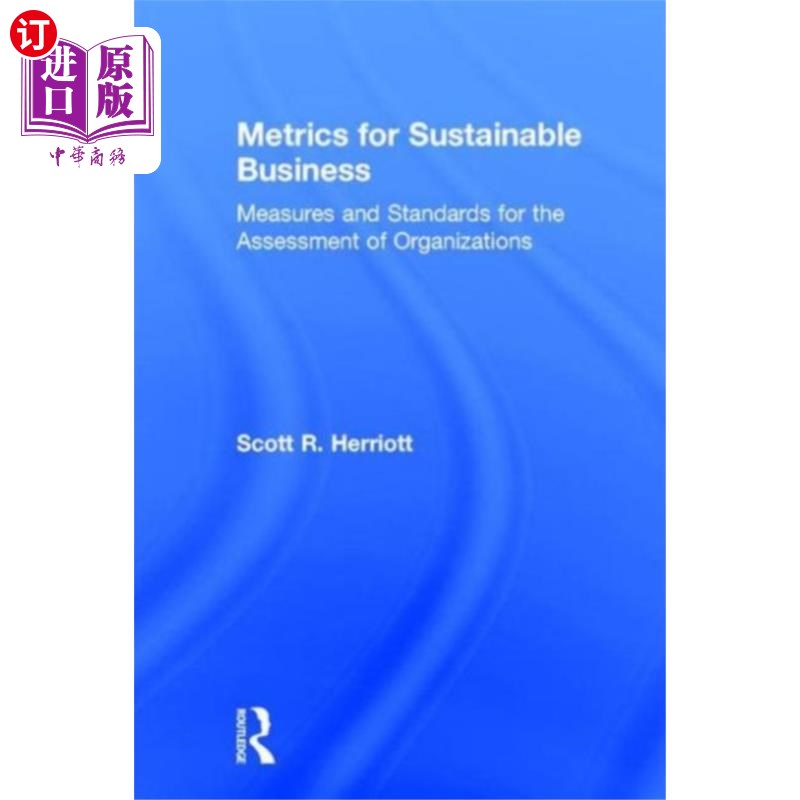 海外直订Metrics for Sustainable Business 可持续业务指标