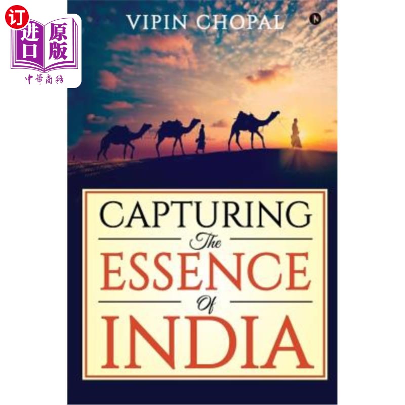 海外直订capturing the essence of india 抓住印度的精髓