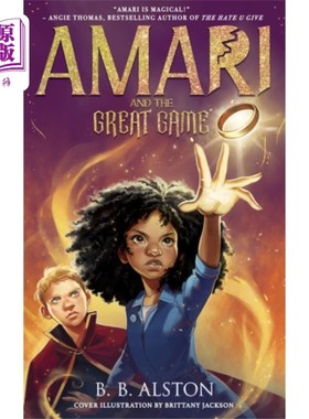 海外直订Amari and the Great Game 阿马里和伟大的游戏
